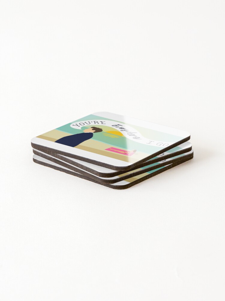 Thumbnail 4 of 5, Coasters (Set of 4), Everywhere designed and sold by RafaTakami.