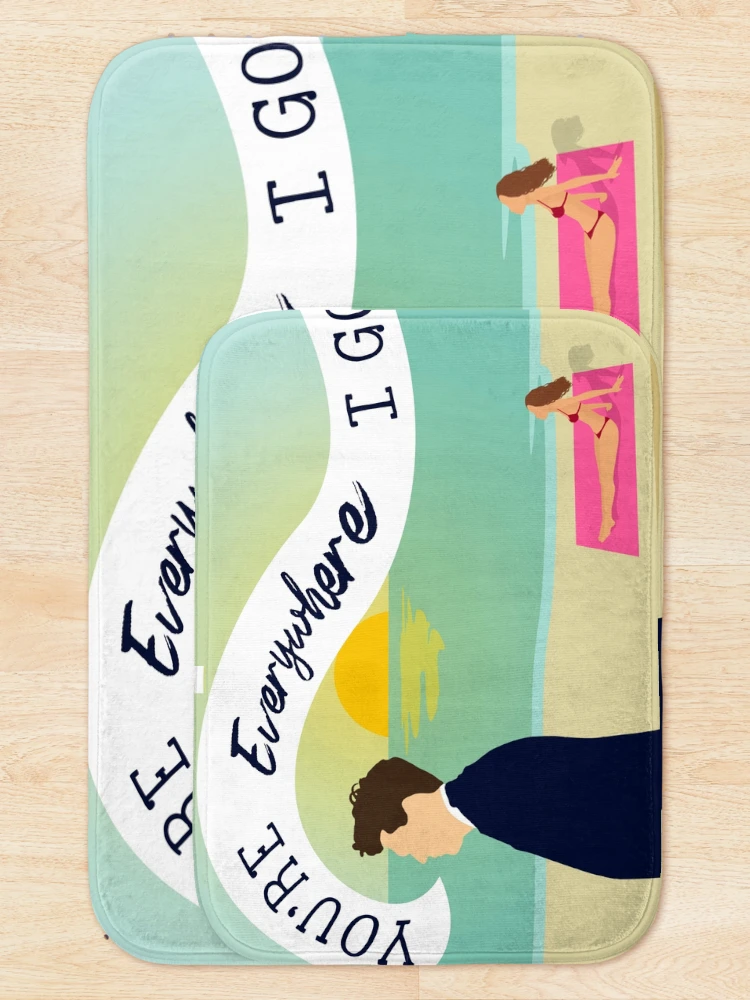 Thumbnail 5 of 6, Bath Mat, Everywhere designed and sold by RafaTakami.