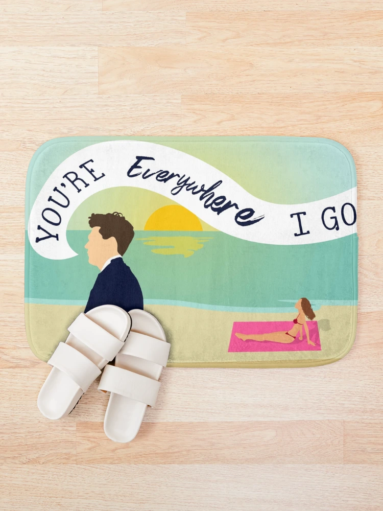 Thumbnail 1 of 6, Bath Mat, Everywhere designed and sold by RafaTakami.