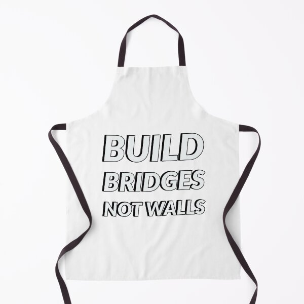 Item preview, Build Bridges Not Walls - Anti Racist designed and sold by Inspirationmotivation.