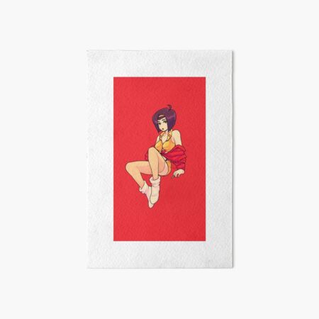 Simple Red Faye Valentine by Frogwhre Art Board Print