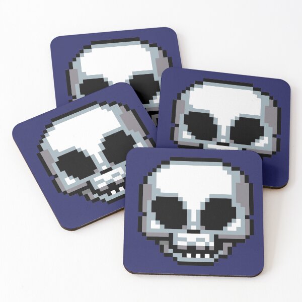Item preview, Pixel Skull designed and sold by RayneGallows.