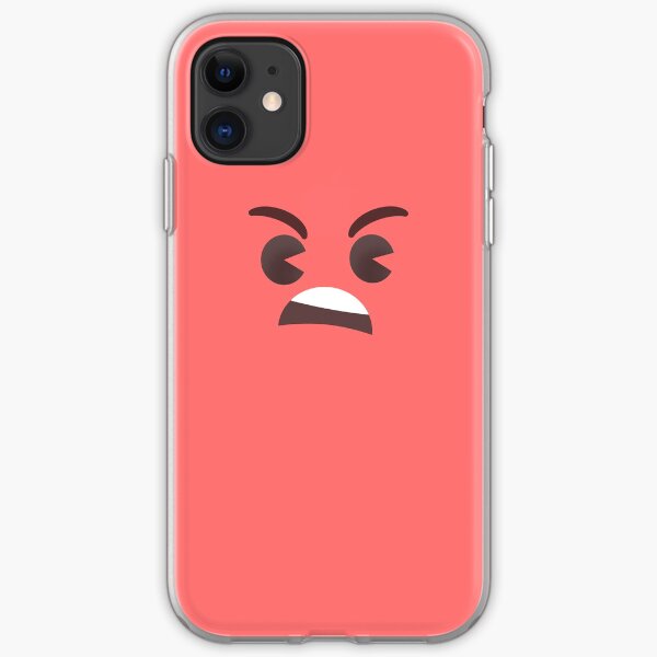 Angry Little Face - Tomato iPhone Soft Case