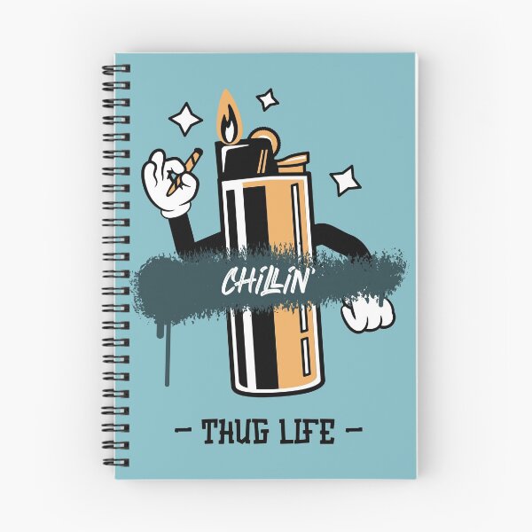 Item preview, CHILLIN' - Thug Life - designed and sold by AladdinMktgs.