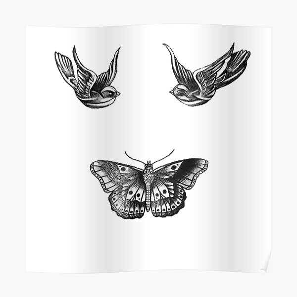 Harry Styles Tattoos Posters Redbubble