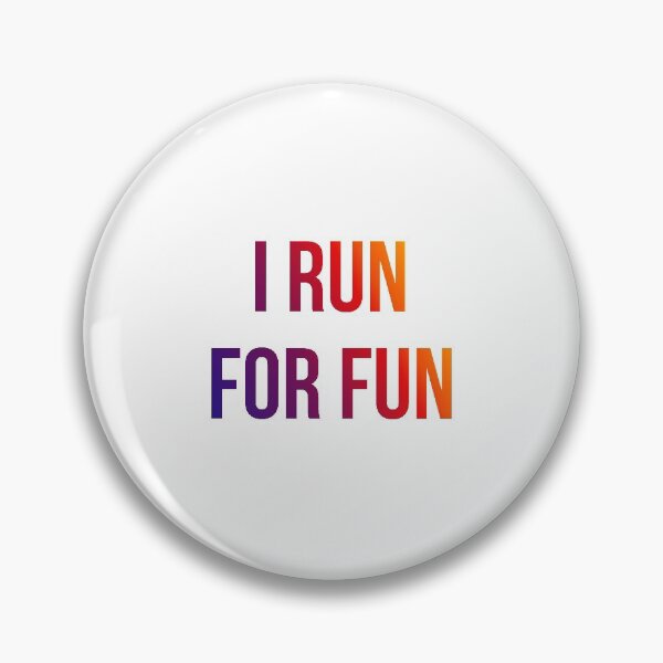 Item preview, I Run For Fun Skyline Gradient designed and sold by jackknite.