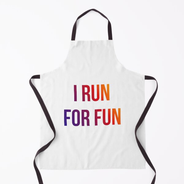 Item preview, I Run For Fun Skyline Gradient designed and sold by jackknite.