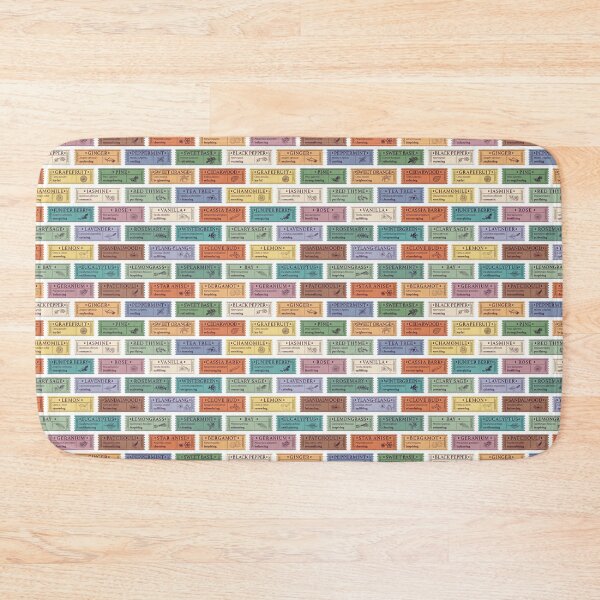 Item preview, Aromatherapy Essential Oil Labels designed and sold by Aubergine Designs.