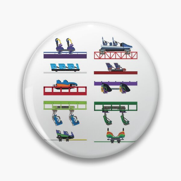 Item preview, Six Flags St Louis Coaster Cars Design designed and sold by CoasterMerch.