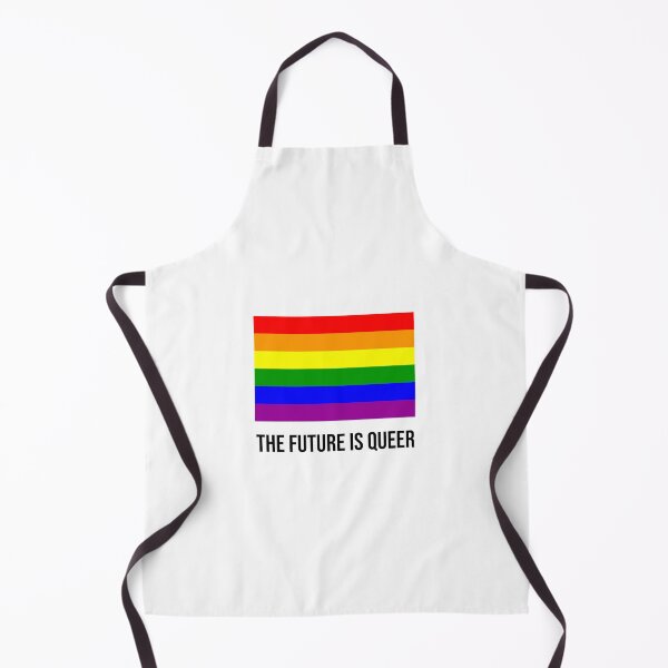 Item preview, The future is queer - gay flag designed and sold by Inspirationmotivation.