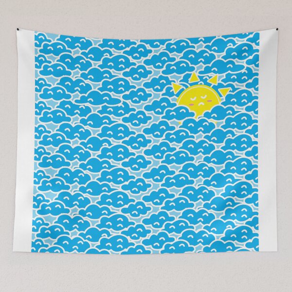 Item preview, blue cloudy sunny day designed and sold by ayutiapuspita.