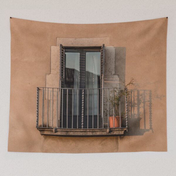 Artikelvorschau, traditionelle Girona Fensterterrasse entworfen und verkauft von am-mantilla2156.