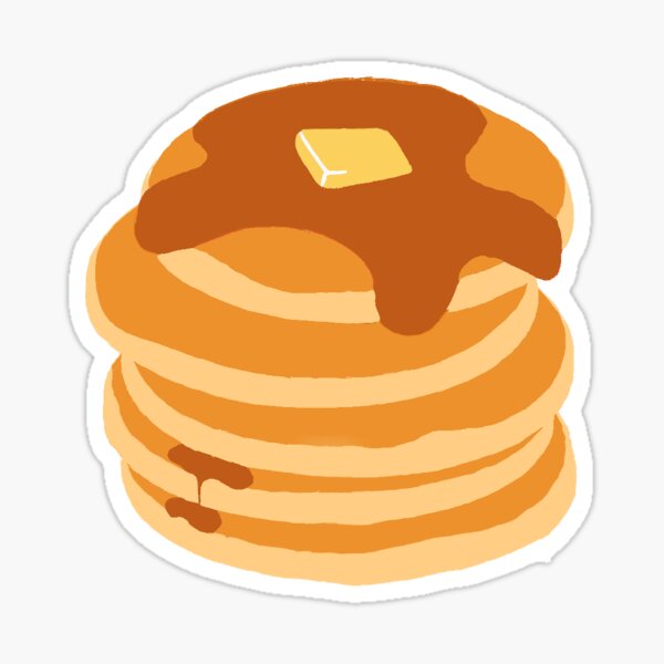 Waffle Stack Stickers Redbubble