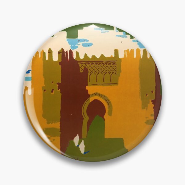 Artikelvorschau, Maroc vintage travel poster entworfen und verkauft von stickart-marek.