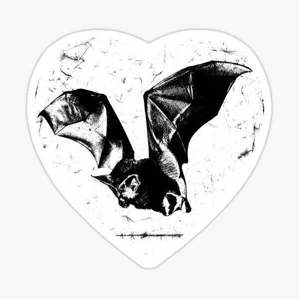 heart bat Sticker