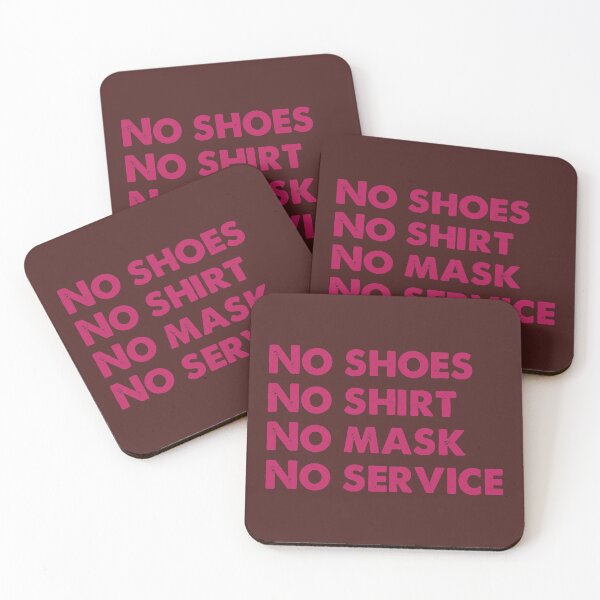 Item preview, No shoes, no shirt, no mask, no service designed and sold by CitizenAwear.