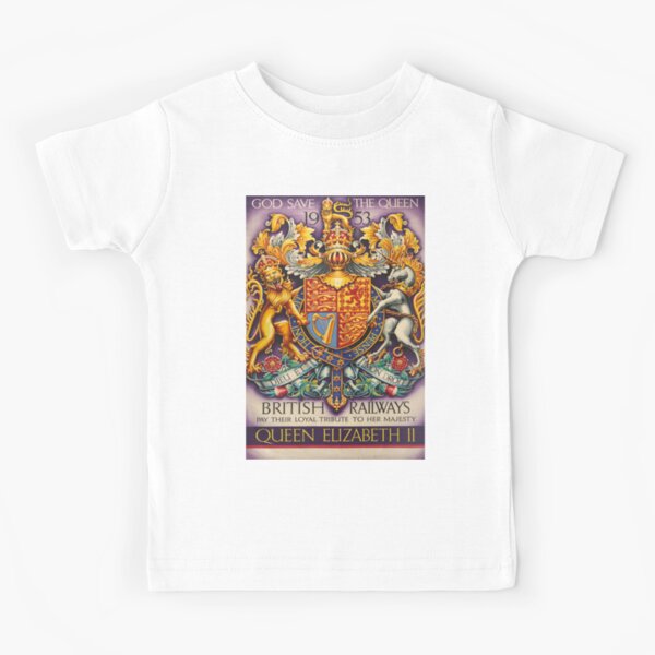 Item preview, God Save the Queen 1953 vintage travel poster designed and sold by stickart-marek.