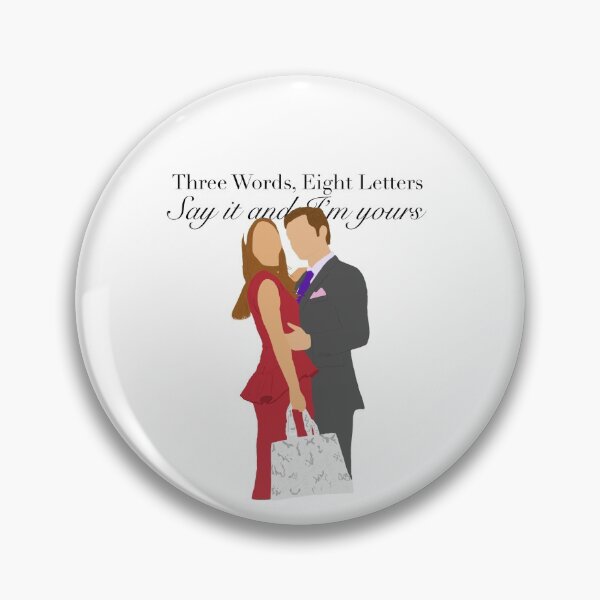 Item preview, Chuck and Blaire - 3 Words, 8 Letters  designed and sold by deenacreates.