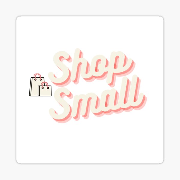Item preview, Shop Small Sticker designed and sold by RebekkahDesigns.