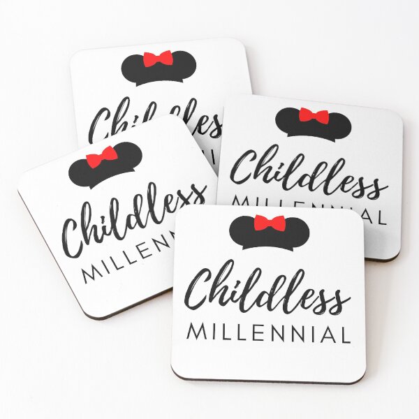 Item preview, Childless Millennial Script Design designed and sold by katiegaffney95.