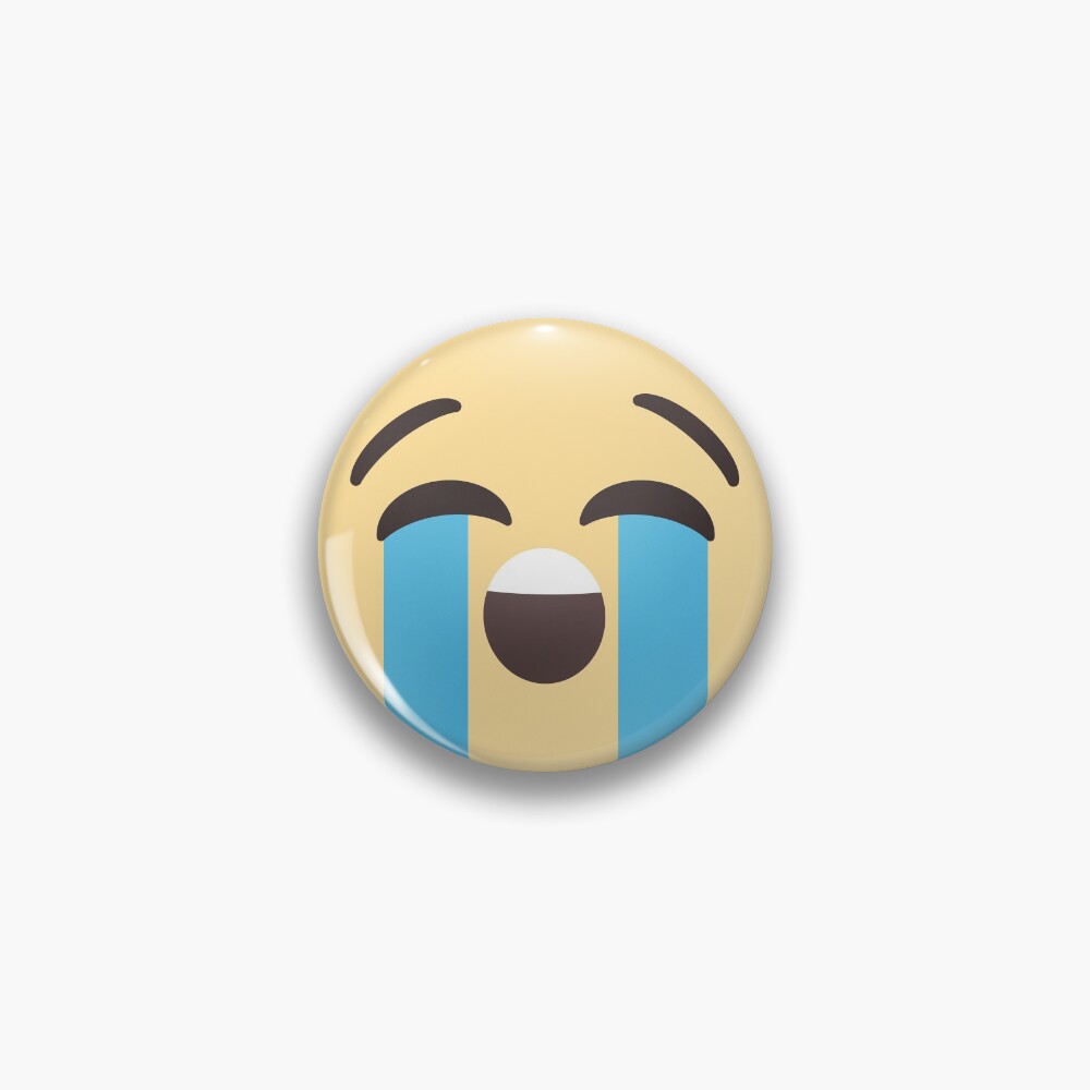 Loudly Crying Little Face Pin