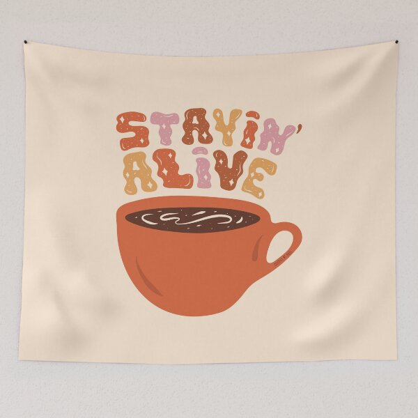 Item preview, Stayin' Alive designed and sold by doodlebymeg.