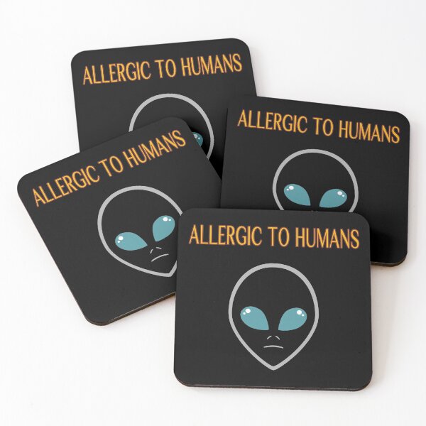 Item preview, Allergic to humans designed and sold by scsdesigns.