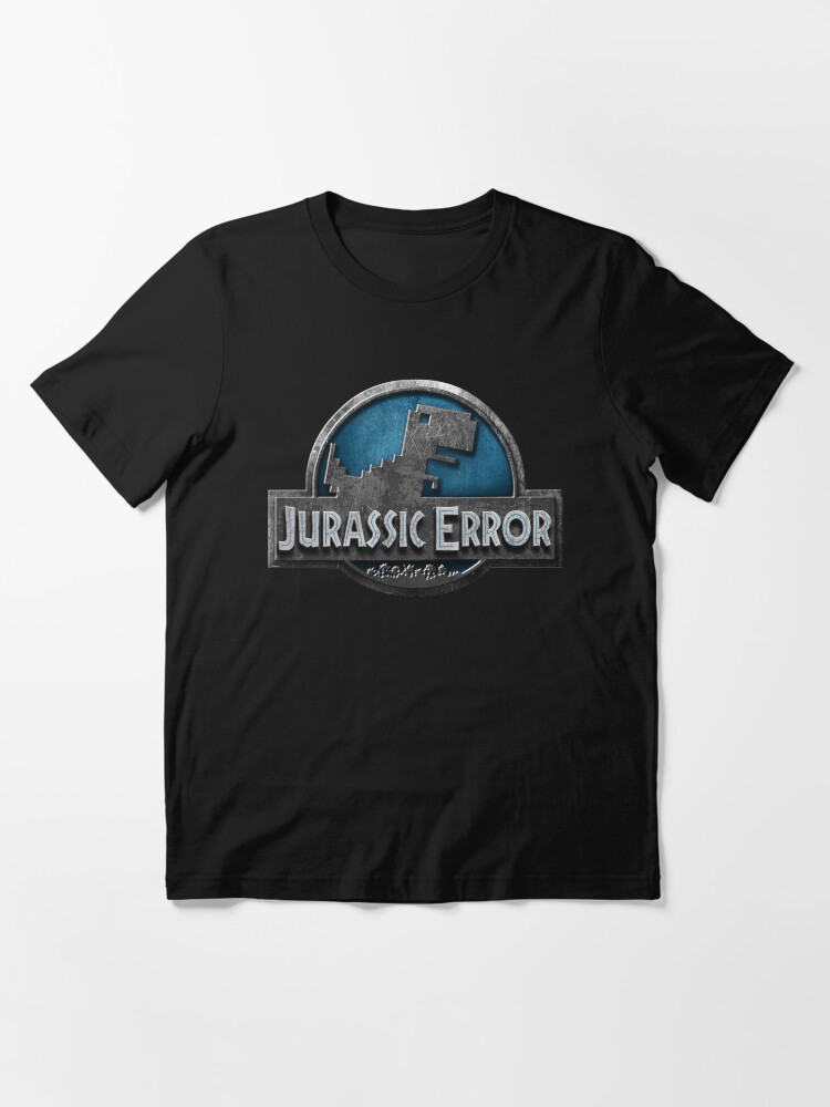 Alternate view of Jurassic Error Essential T-Shirt