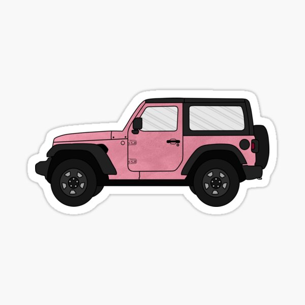 Light Pink Jeep 