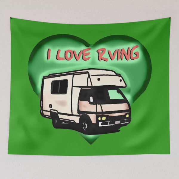 Item preview, I love RVing RV Camper designed and sold by JAZTshirt.