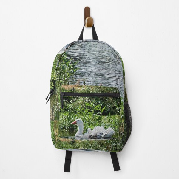 Item preview, geese on pond designed and sold by MoreGoodArt.