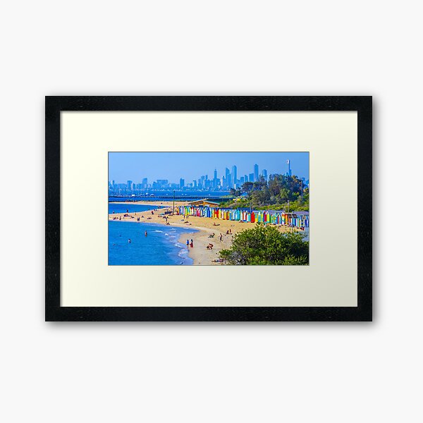 Life's a Beach Framed Art Print
