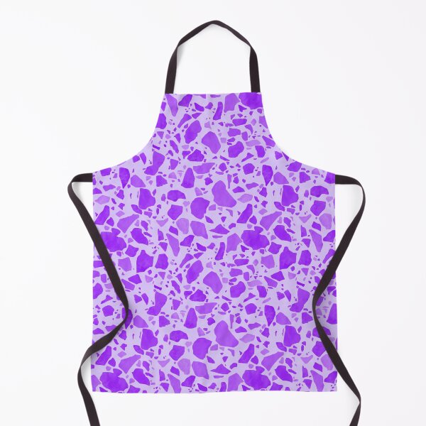 Item preview, Purple Monochromatic Terrazzo Pattern designed and sold by Bumblefuzzies.
