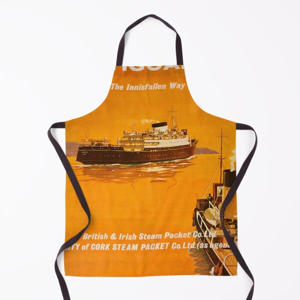 Item preview, Cork Fishguard vintage travel poster designed and sold by stickart-marek.