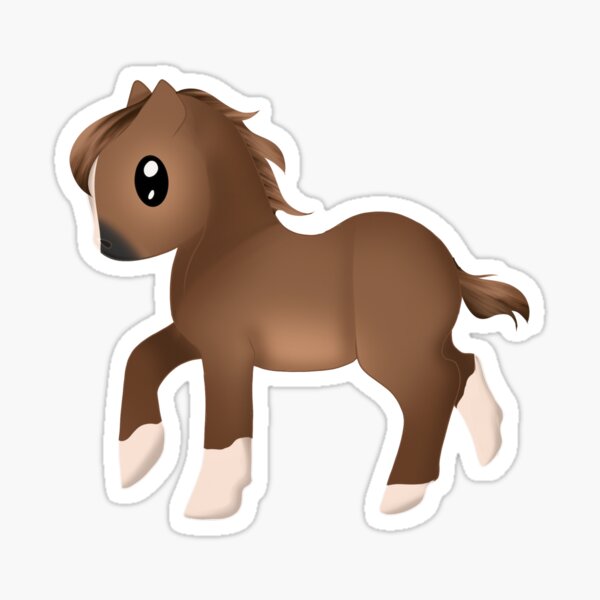 Item preview, Poney Bubble alezan designed and sold by teddiwinkles.