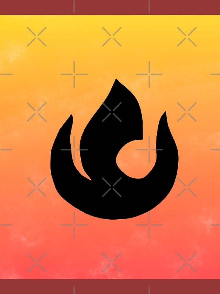 Avatar The Last Airbender Fire Nation Symbol Iphone Case For Sale By