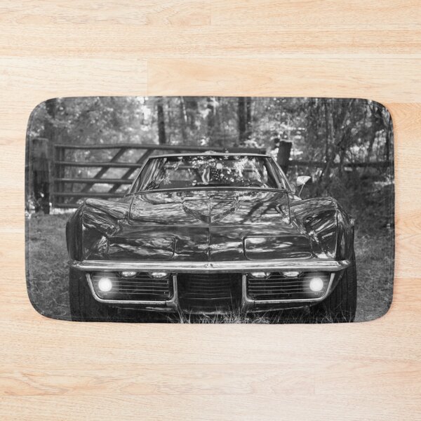 Item preview, Black and White of a 1969 Corvette Stingray designed and sold by StampCity.
