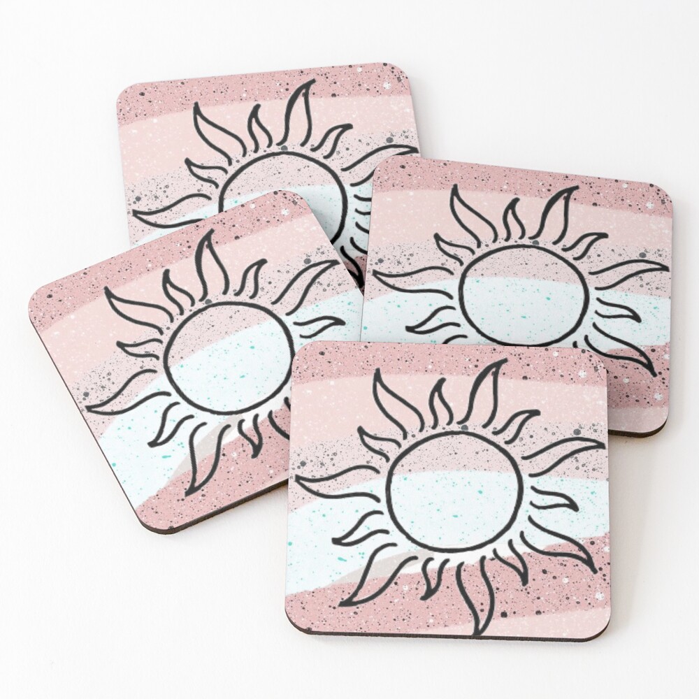 Item preview, Coasters (Set of 4) designed and sold by RadiateCo.