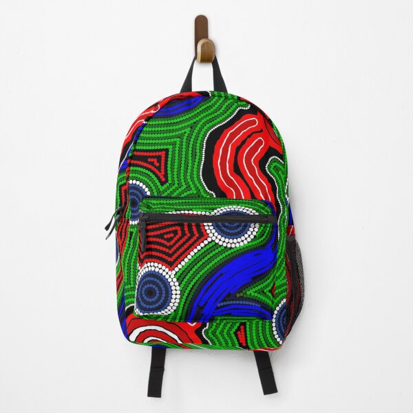 Item preview, Authentic Aboriginal Art - The Inland Rail designed and sold by HogarthArts.