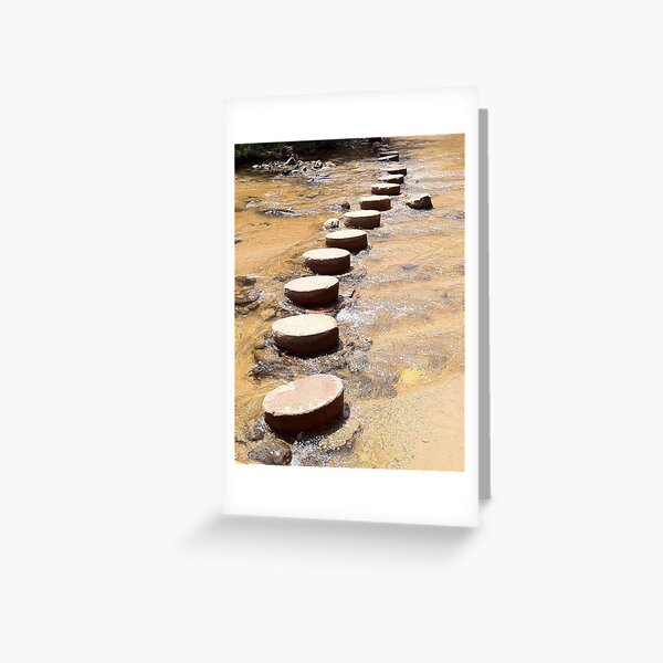 Stepping Stones, Newnes Greeting Card