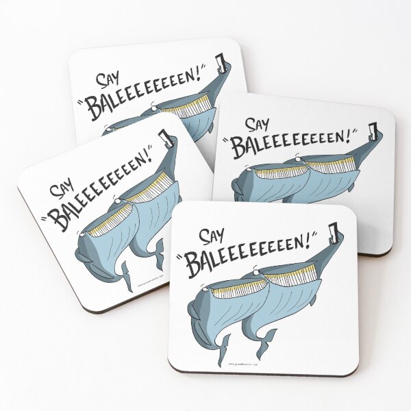Item preview, Say Baleen Baleen Whales designed and sold by Green Humour.