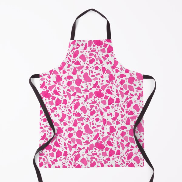Item preview, Bright Pink on White Terrazzo Pattern designed and sold by Bumblefuzzies.