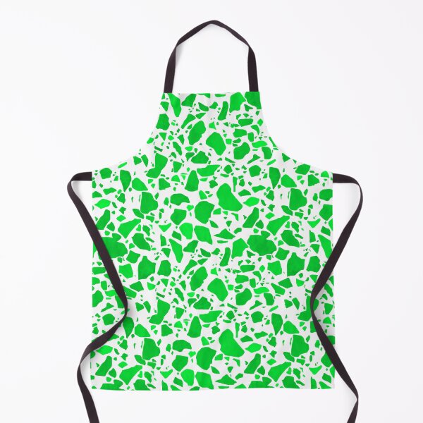 Item preview, Green on White Terrazzo Pattern designed and sold by Bumblefuzzies.