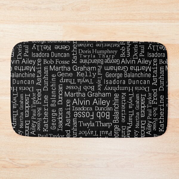 Item preview, White on Black Dance Pioneers Pattern designed and sold by kayleeoconnor.