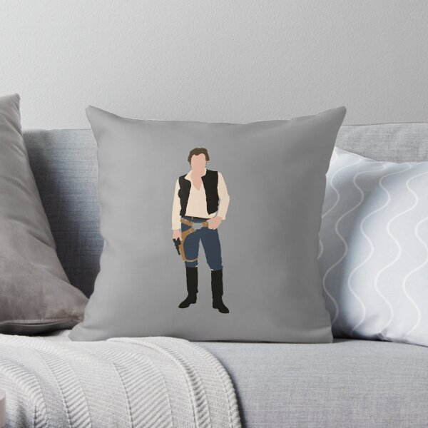 Luke vs Vader on Bespin Throw Pillow for Sale by Matt Burgess