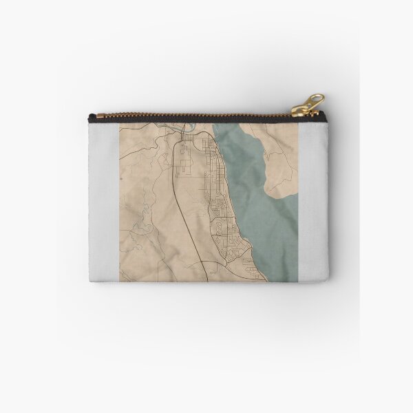 Item preview, Campbell River Sepia Map designed and sold by CPTVDesign.