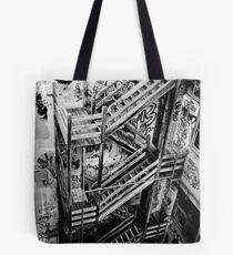 Stairs Down Tote Bag