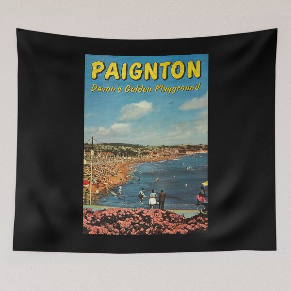 Item preview, Paignton vintage travel poster designed and sold by stickart-marek.