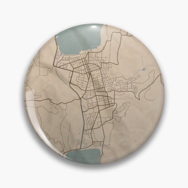 Item preview, Penticton Sepia Map designed and sold by CPTVDesign.