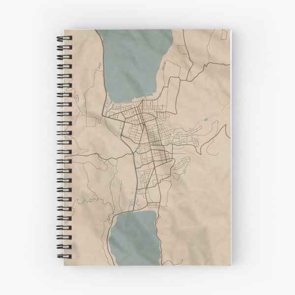 Item preview, Penticton Sepia Map designed and sold by CPTVDesign.